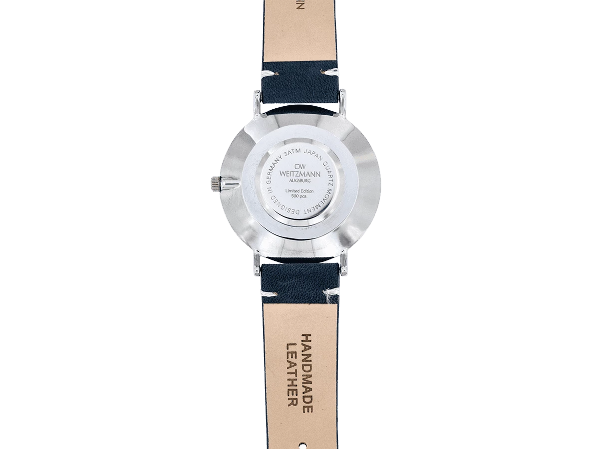 Monte Carlo, topaktuelle Mode-Uhr, mit grünem Zifferblatt, mit Echtlederband olive - Bild 6