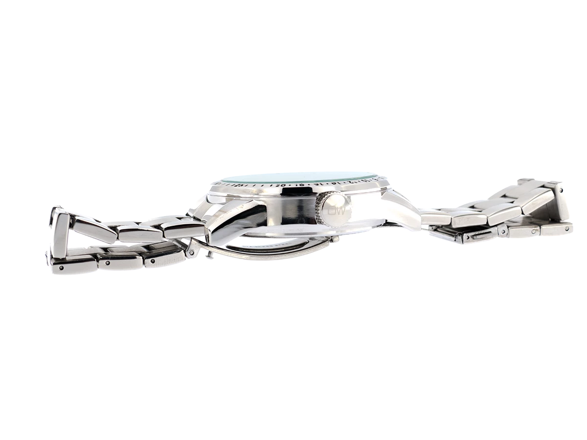 Dynamic, sportlich-elegante Herren-Uhr, schwarz/rot, Stahlband - Bild 5